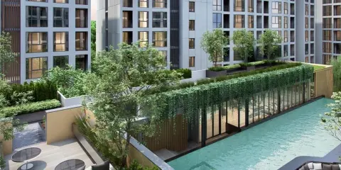 ขาย Condo The President Sukhumvit 81ติดสถานี BTS สุขุมวิท 81 ห้องสวย เฟอร์นิเจอร์ครบ