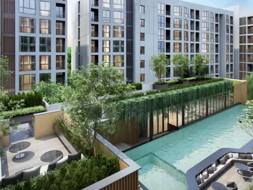 ขาย Condo The President Sukhumvit 81ติดสถานี BTS สุขุมวิท 81 ห้องสวย เฟอร์นิเจอร์ครบ images