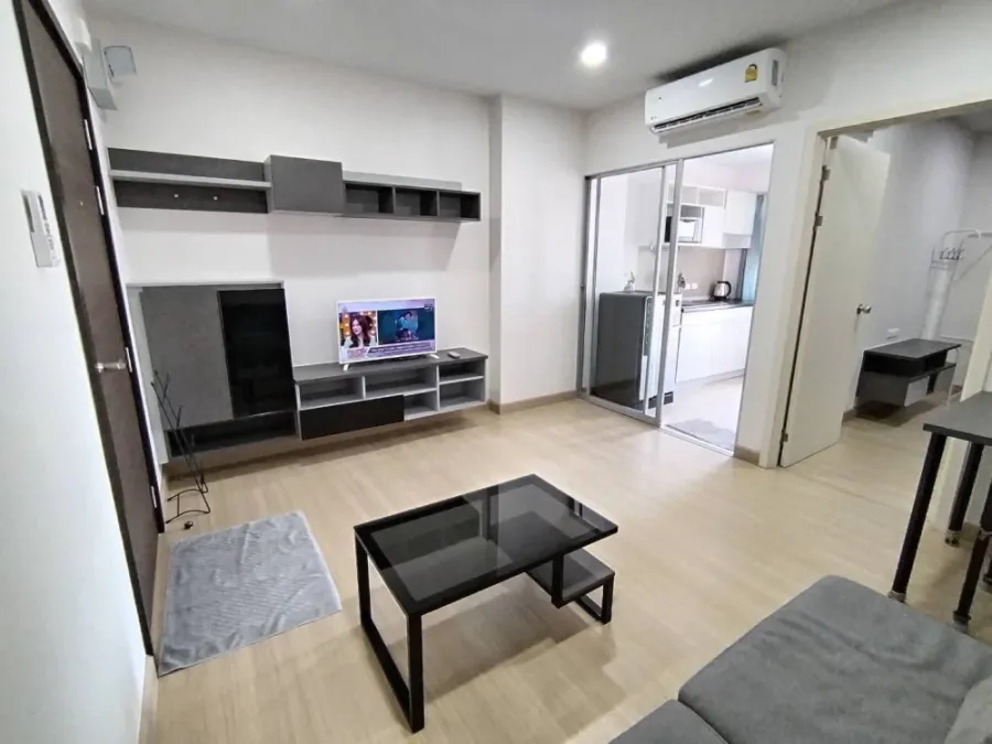 For rent Supalai Park Talat Phlu Station, bedroom next to fire escape, guaranteed peace, book now, don't hesitate.