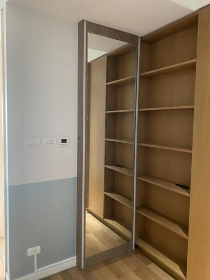For rent!! The Pano Condo, beautiful room, ready to move in, 21st floor, view of the Chao Phraya River. Fully furnished, ready to move in!!