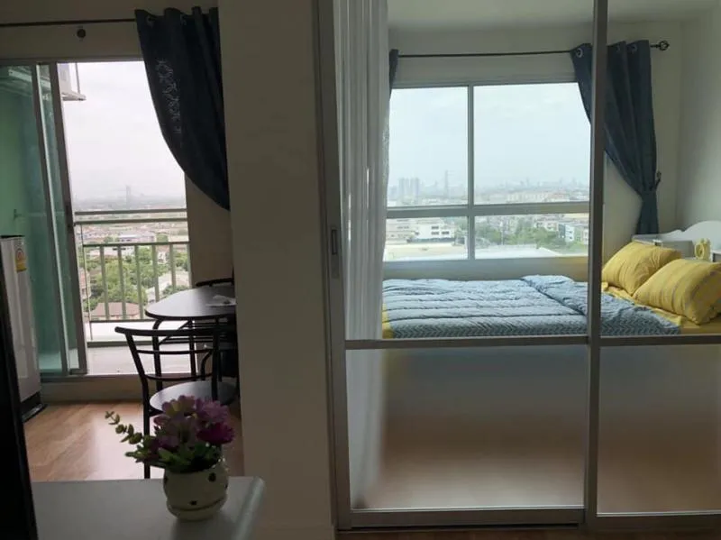 For rent, Lumpini Park Petchkasem 98, 1 bedroom, fully furnished, ready to drag your luggage in.