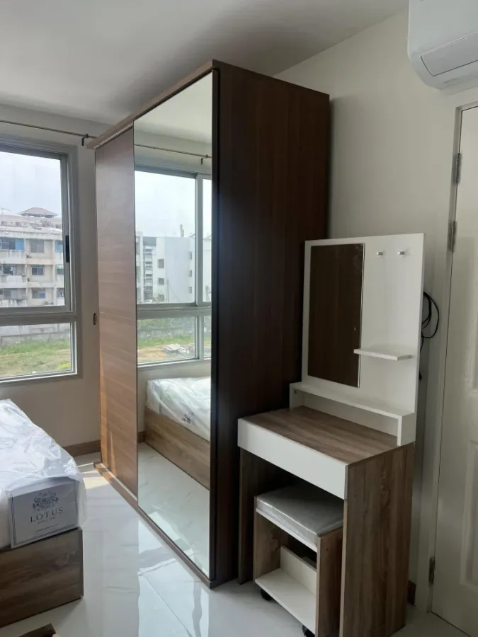Plum Condo Paholyothin 89 for rent, 3rd floor, fully furnished room, ready to move in, book now, don't miss out.