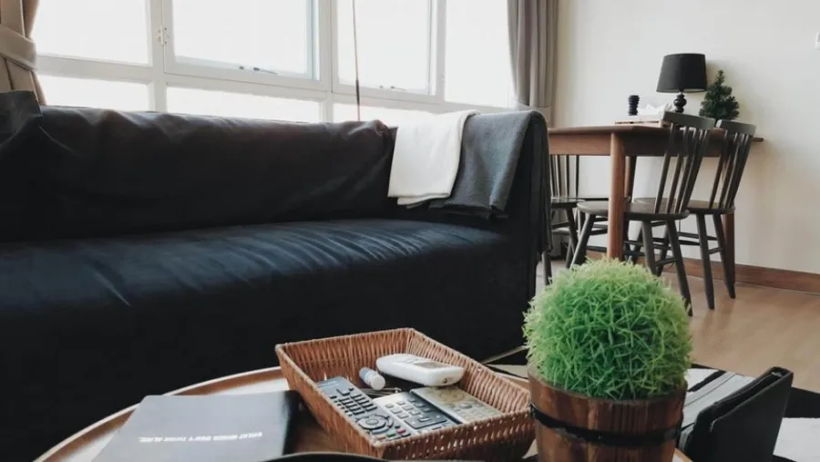 Sale, rent, Garden Asoke-Rama 9, corner room, fully furnished and appliances Ready to move in. Book now.
