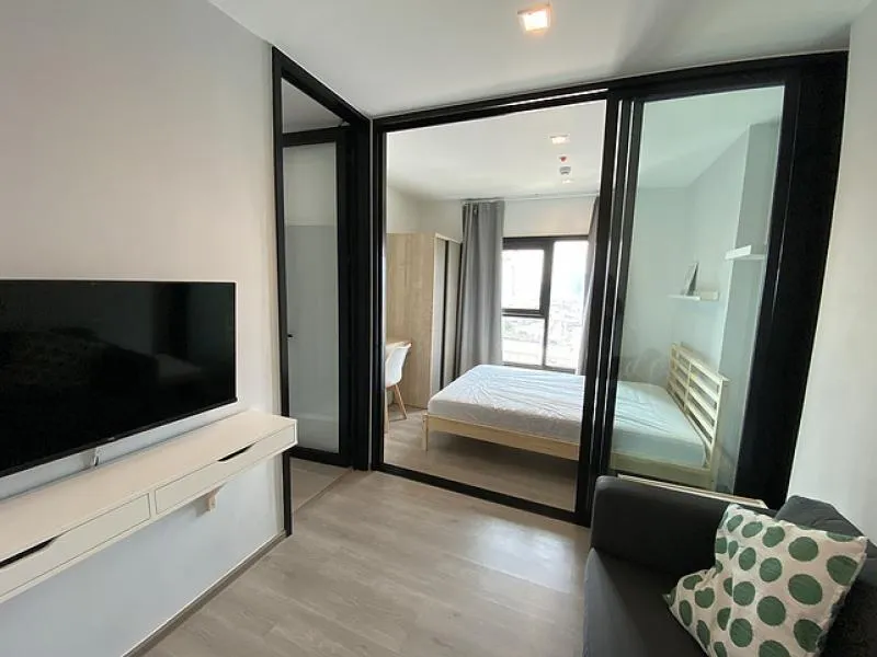 ให้เช่าคอนโด The Base Phetkasem ห้องสวย สไตล์ minimal พร้อมเข้าอยู่ ติดรถไฟฟ้า ให้ไว ช้าอด
