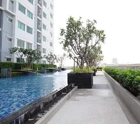 For sale, Supalai City Resort Phranangklao Station - Chao Phraya, nice room, high floor, great view, hurry up to reserve.