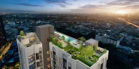 ขายดาวน์ โครงการ Origin Place Phetkasem ห้อง DUO SPACE 1 BEDROOM + SMART CLOSET รีบมาจอง