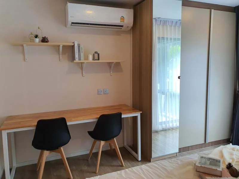 คุณพระ ห้องน่าอยู่มาก ขาย ให้เช่า kave town space ห้องสวย วิวสระ แต่งครบทุกอย่าง ไม่จองคือพลาดมาก