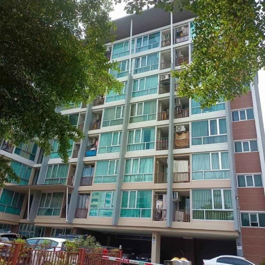 Condo for sale, The Cube Ramkhamhaeng, separate rooms. Clearly divided into zones, good price, hurry up and buy, don't wait.