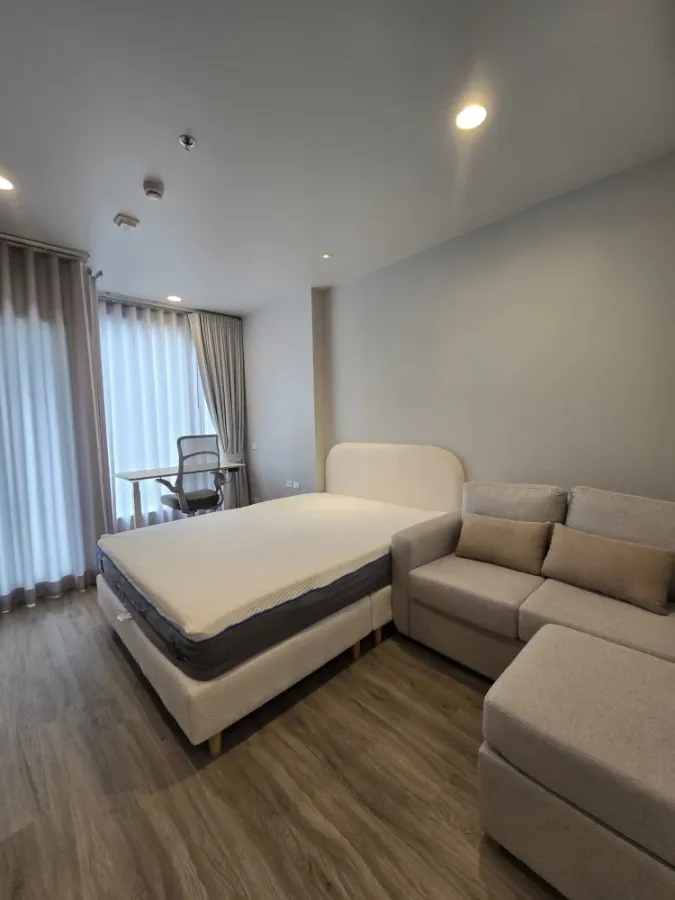 For rent: Culture Thonglor, studio room, cool view, complete with electrical appliances, ready to move in.