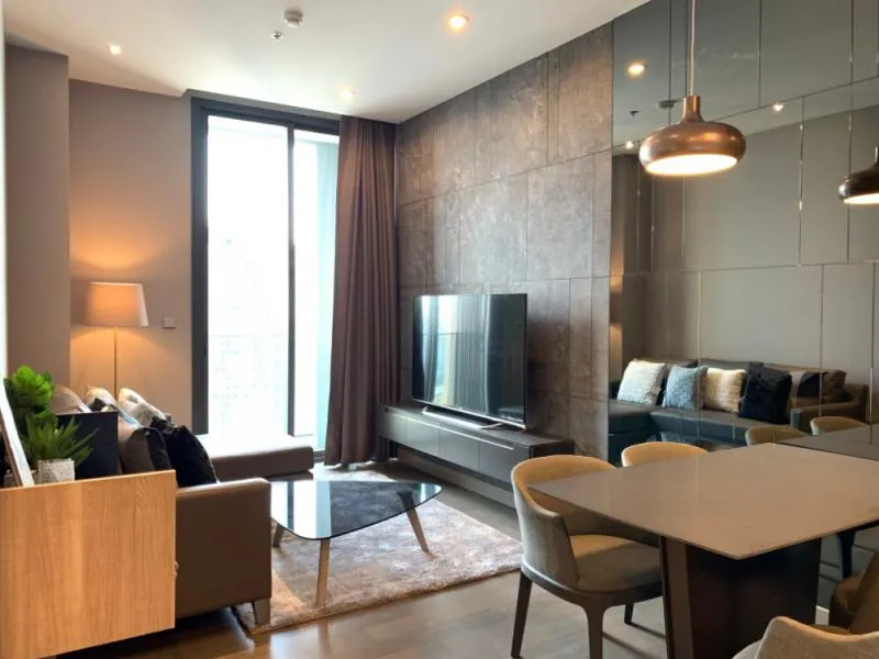 ให้เช่า The Esse at Singha Complex 2 ห้องนอน 2 ห้องน้ำ ชั้นสูง วิวสวย เฟอร์พร้อม รีบจับจองเลย