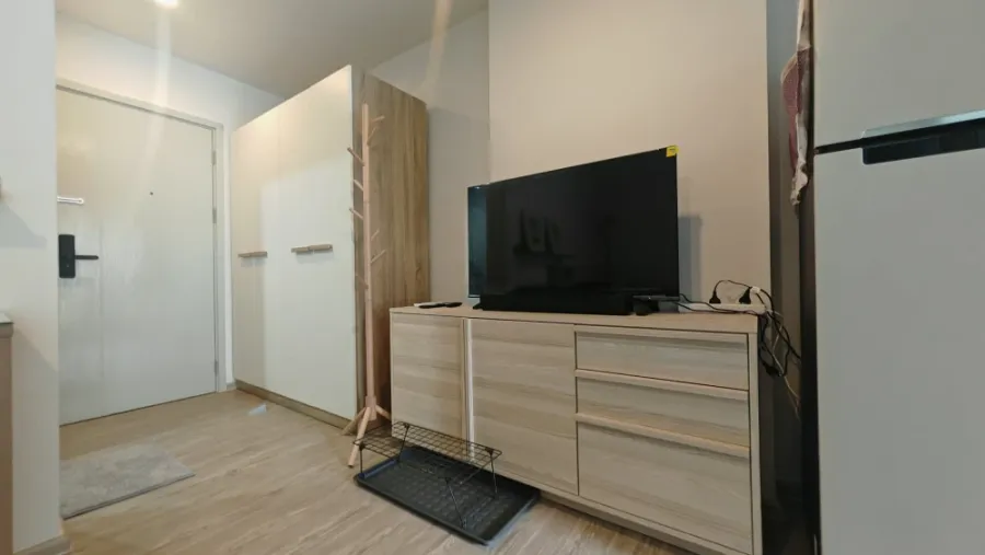 Condo for rent, Regent Home Bangna. Ready to move in, clearly partitioned rooms, complete amenities. Just bring your luggage and move in!