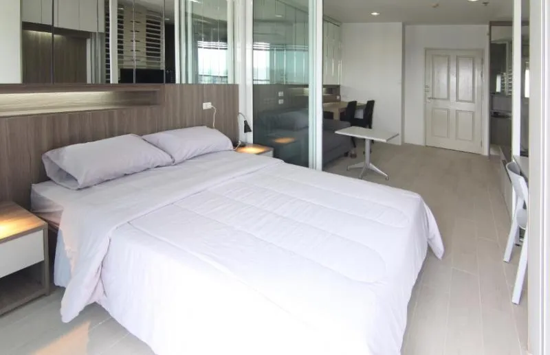 Sym Vipa Ladprao for sale, beautiful room, newly decorated, just finished, 16th floor, very beautiful view, you will regret it!