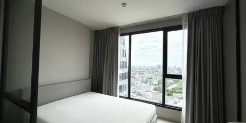 ให้เช่า Ideo Mobi Sukhumvit East Point 1 ห้องนอน 1 ห้องน้ำ ทำเลดี เห็นวิวสวยจากชั้นสูง เฟอร์ครบครัน จองเลย