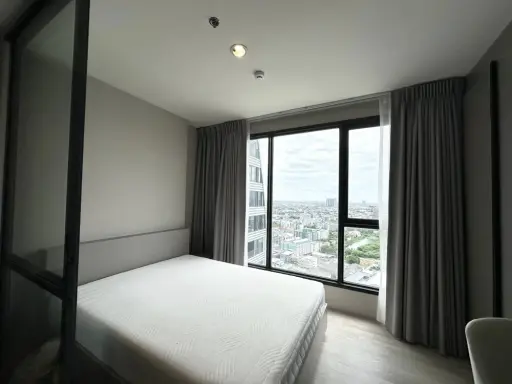 ให้เช่า Ideo Mobi Sukhumvit East Point 1 ห้องนอน 1 ห้องน้ำ ทำเลดี เห็นวิวสวยจากชั้นสูง เฟอร์ครบครัน จองเลย images