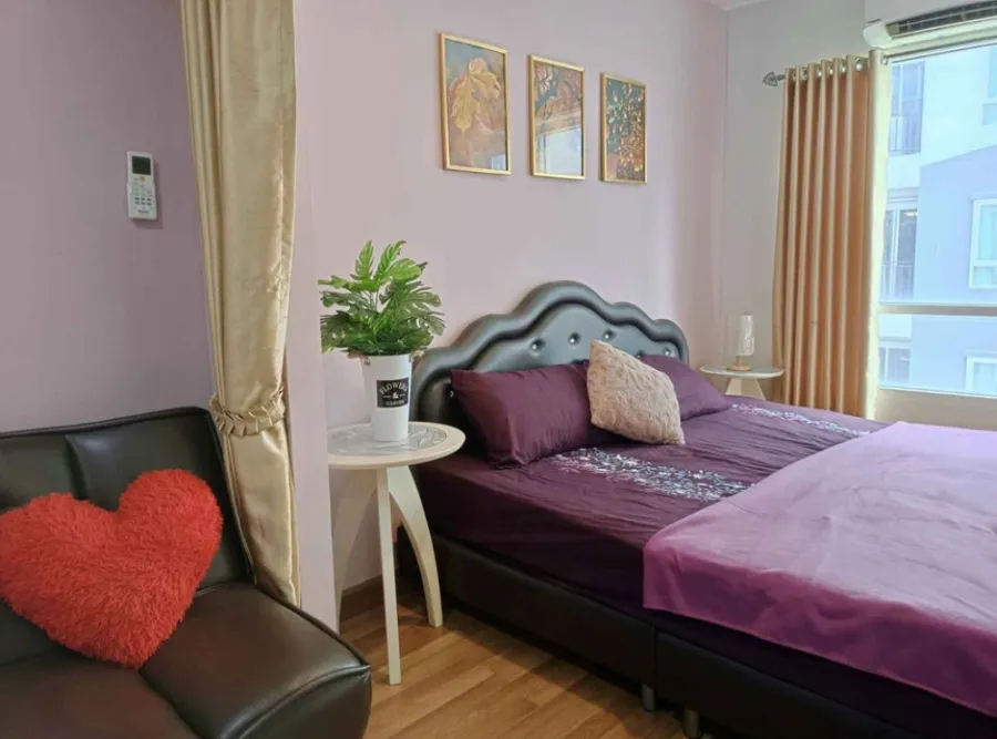For rent!! Condo Regent Home Sukhumvit 81, beautiful room, fully furnished. Ready to move in, reserve now!!