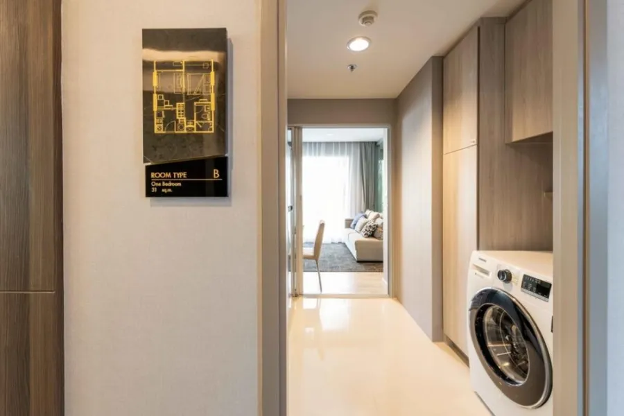 Condo for sale, Niche Mono Chaengwattana, connected to 5 train lines, near BTS Si Rat Station, only 120 m. Hurry up to reserve!