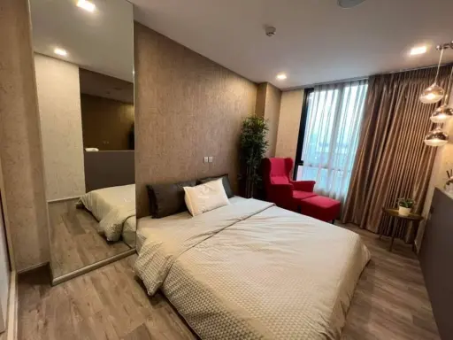 ขายให้เช่า บราวน์ คอนโด พหลฯ-สะพานใหม่ 1 bed plus แต่งน่าอยู่ วิวโล่ง เงียบสงบ รีบจองเลยจ้า ห้ามพลาด images