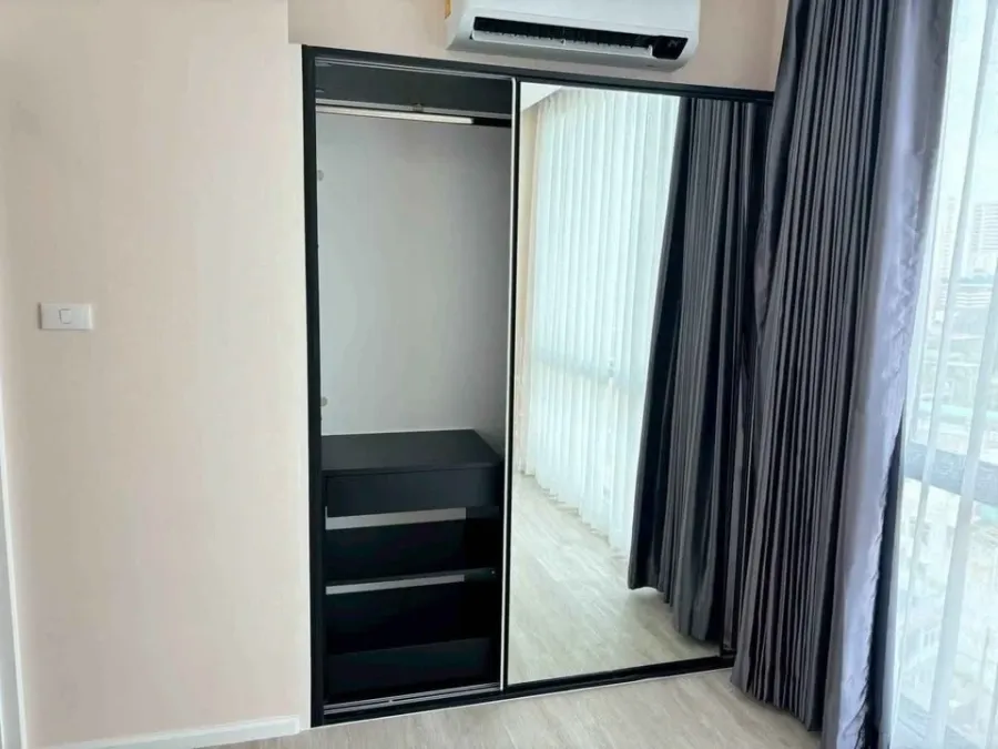 For rent: The CLEV Riverline Chaophraya - Wongsawang, high floor, ready to move in, fully furnished, hurry and reserve now before it's gone++