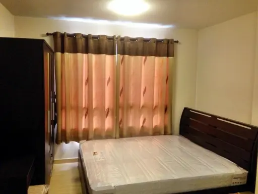 For rent, Plum Condo Nawamin, fully furnished, ready to move in. Can't miss it