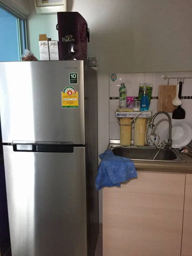 Sell/rent Lumpini Park Riverside Rama 3 Condo, clean room, fully furnished, hurry to book now.