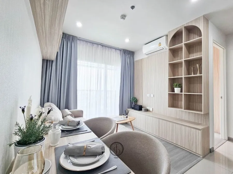 For rent, The President Charan-Yak Fai Chai Station, decorated with Buit-In by professionals, so beautiful, don't miss out on booking.
