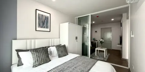 ให้เช่า Regent Home Wutthakat ห้องพร้อมอยู่ เฟอร์พร้อม ชั้นสูง จองเลย