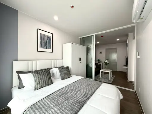 ให้เช่า Regent Home Wutthakat ห้องพร้อมอยู่ เฟอร์พร้อม ชั้นสูง จองเลย