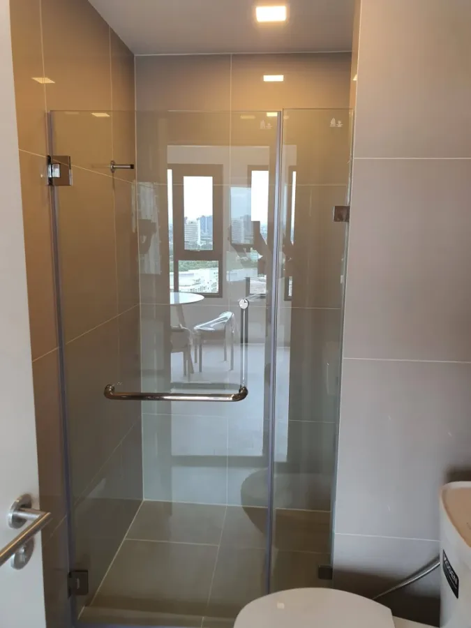 For rent: COBE Ratchada Rama 9, 26th floor, corner unit, fully furnished. Book now! Don't miss out!