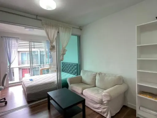 Condo for rent, A Space Sukhumvit 77, 8th Floor, Building B, Pool View Ready to move in, reasonable price, don't miss it! images