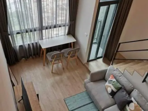 God position, fully decorated, fully furnished, but the body is ready to go!! Rent now Ideo New Rama 9 images