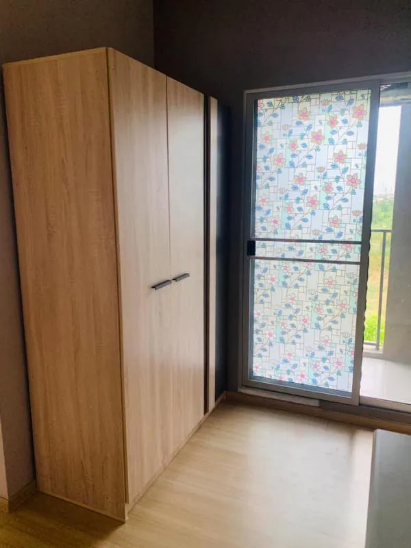 ขายคอนโด Plum Condo Samakkhi ห้องStudio ตกแต่งพร้อมเข้าอยู่ ชั้น5วิวสวย บรรยากาศร่มรื่น จองเล้ยย