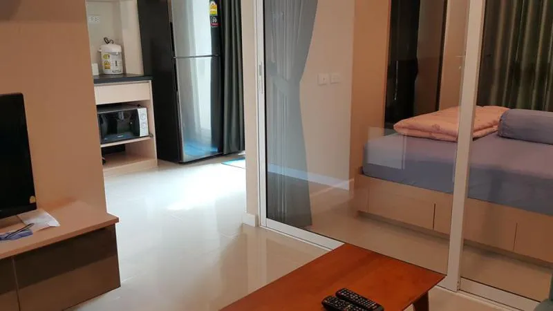 ให้เช่า JW Condo ดอนเมือง ห้องตกแต่งใหม่ สไตล์คิ้วๆน่ารักๆ ลากกระเป๋าใบเดียวเข้าอยู่ได้เลยย