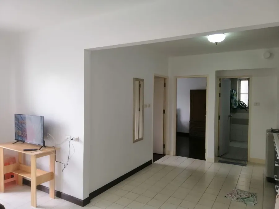 For rent: Baan Suan Thon PhutthaBucha 47, 2nd floor. Spacious living area, fully furnished. Just bring your bags and move in!