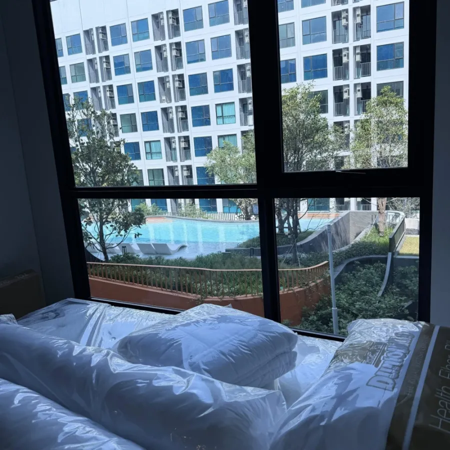 Condo for rent at Kave Luminus. Nice room, great atmosphere, fully furnished with appliances. Just bring your suitcase and move in! Don't miss out!