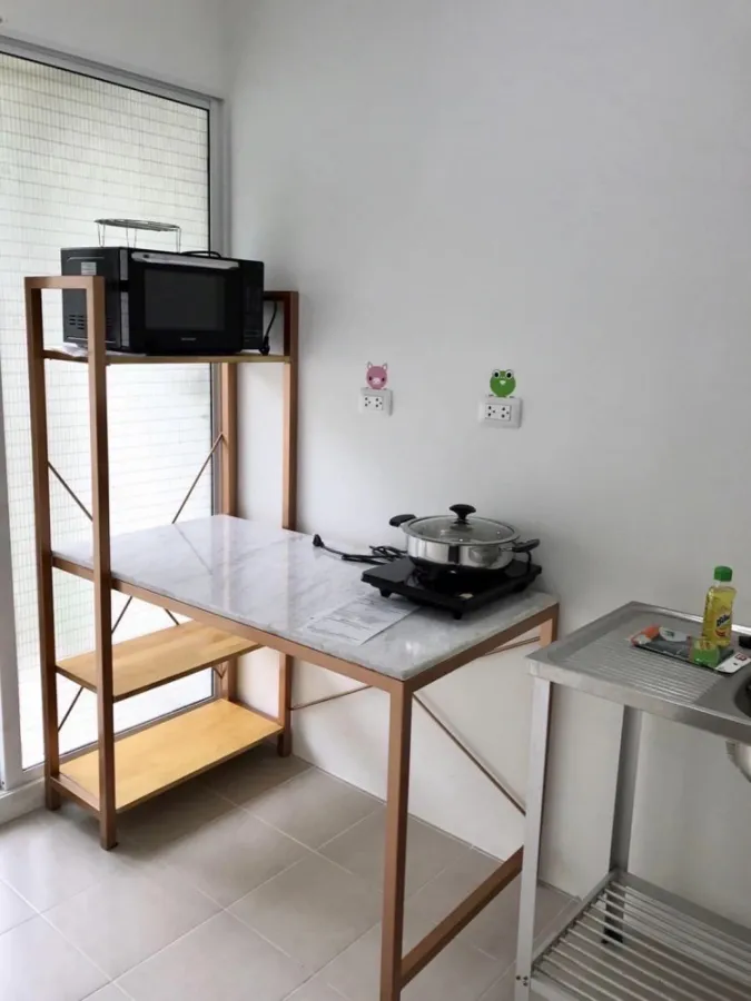 For rent: Unio Charan 3, fully furnished, complete with electrical appliances, garden view in the project, hurry and book before you miss out!