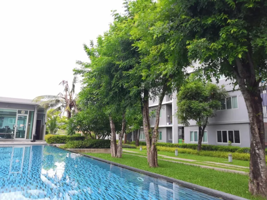 ขาย ดี คอนโด รามอินทรา ชั้น 4 ห้องสตูดิโอ ตกแต่งครบ พร้อมเฟอร์ รีบมาเป็นเจ้าของ