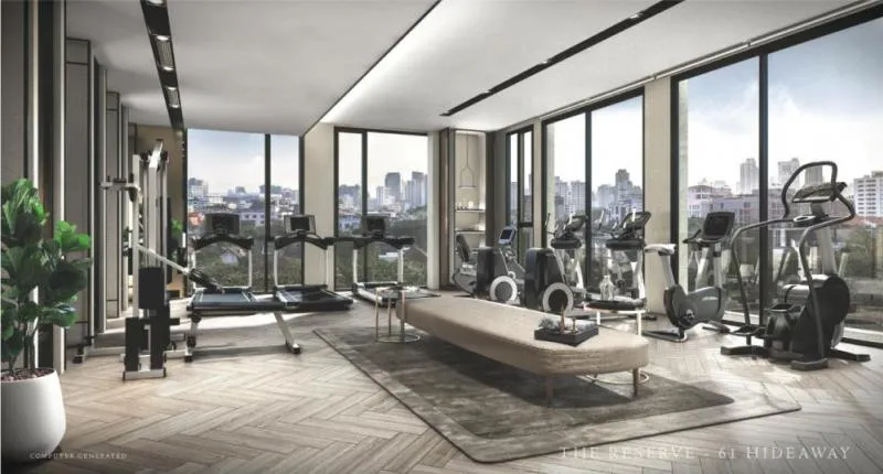 Selling a reservation, the reserve 61 hideaway, corner room, very good view, like a private garden Buy now the future, the price will definitely increase.