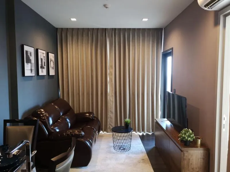 ปล่อยเช่า the line asoke ratchada one bed 35 sqm ห้องน่าอยู่ ราคาไม่แรง สิ่งอำนวยความสะดวกครบ
