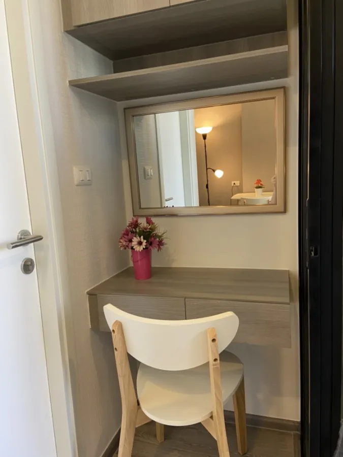 ให้เช่า คอนโด ไนท์บริดจ์ เกษตร โซไซตี้ ติด Wallpaper ทั้งห้อง, Fully furnished พร้อมเข้าอยู่จ้า