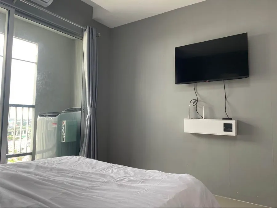 For rent: Asakan Place Srinakarin, a nice room, comes with furniture, electrical appliances, just drag your bags and move in.