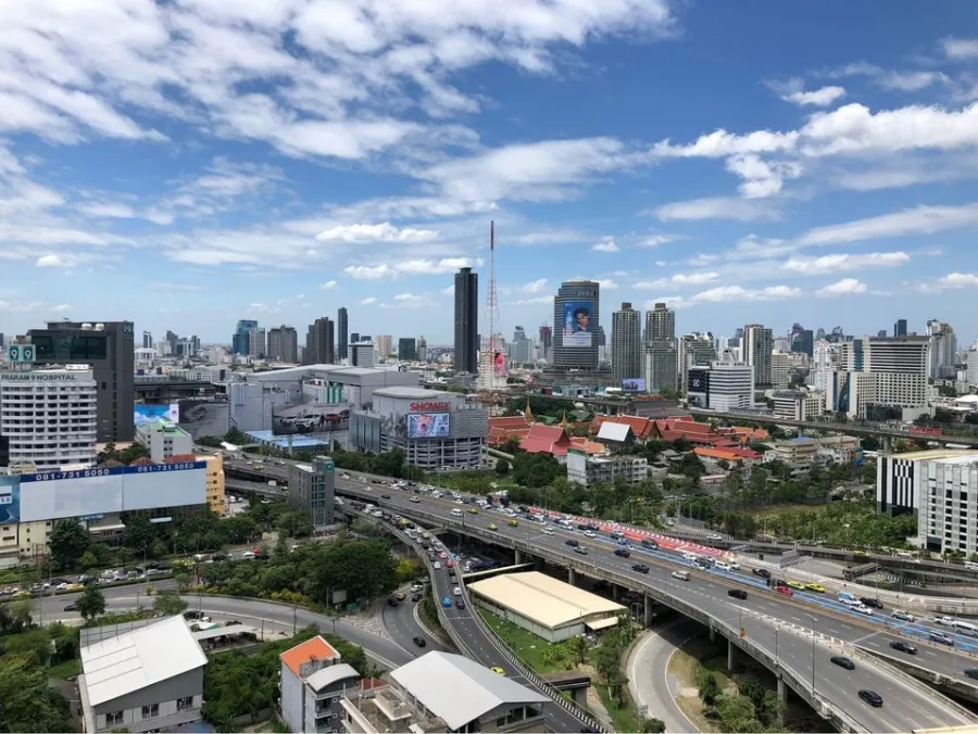 For rent, Ideo Rama 9 - Asoke, 24th floor, very beautiful view, well decorated room. Like this, you need to hurry up and reserve it. Don't miss it.