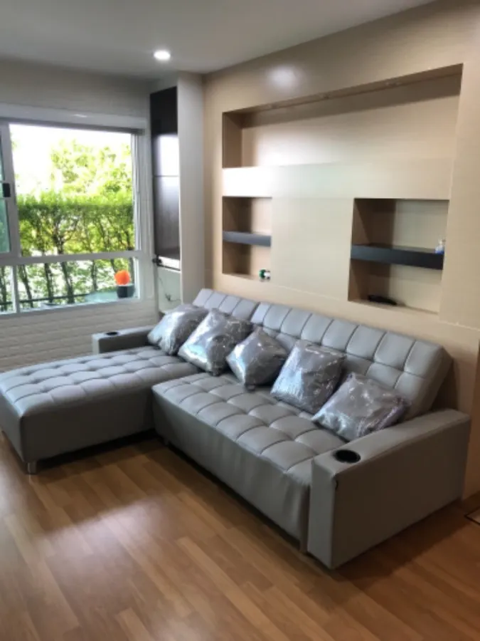 Condo for sale, Lumpini Place Suksawat-Rama 2, beautiful room, pool view, built-in furniture, good location, hurry and book now!!