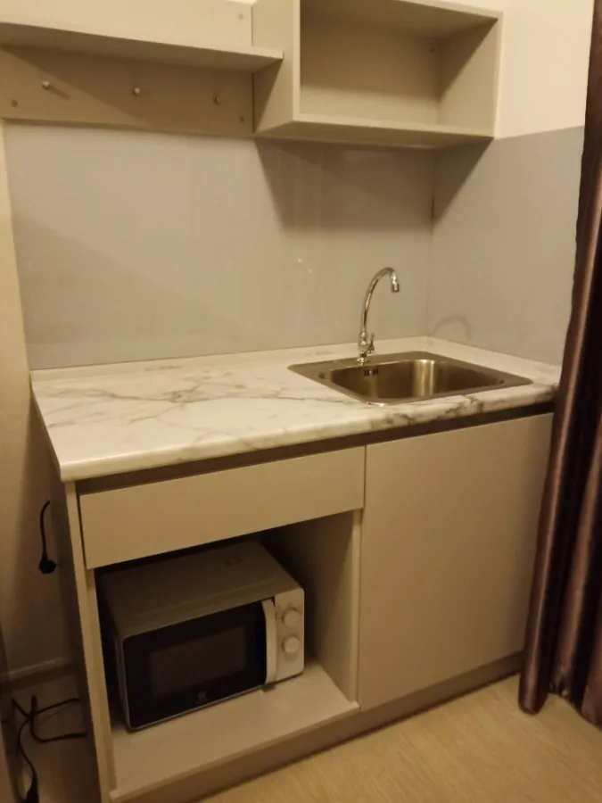 Condo for sale, Plum Condo Ramkhamhaeng 60 Interchange, 7th floor, fully furnished and electrical appliances.