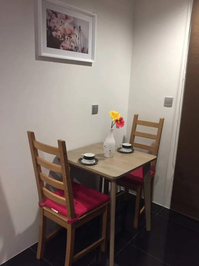 For sale, for rent!! Condo The Line Chatuchak-Mo Chit, 19th floor, fully furnished, just bring your bags and move in. Don't miss out!!
