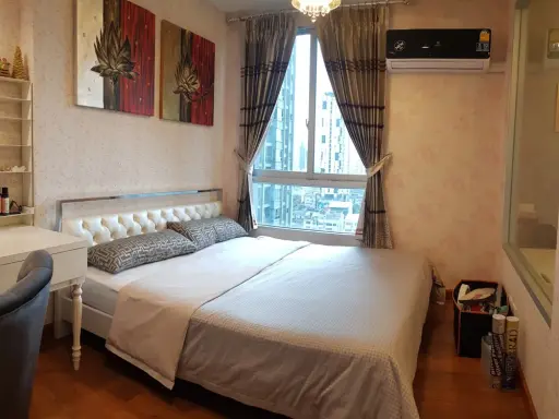 Condo for sale, The Parkland Ratchada-Thapa, 16th floor, high view, stick wallpaper in the whole room, you must not miss it.