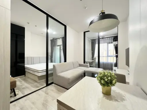 For rent Niche Mono Mega Space Bangna ห้องพร้อมอยู่ ชั้น 33 ได้วิวสูง สะดวกครบจบที่เดียว จองเลย
