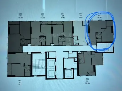 Selling down payment for COBE Ratchada-rama 9, Building G, corner room, private, glass view on 2 sides. Book now and you won't be disappointed.