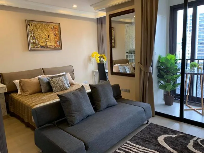 express!! Condo for rent, Ashton Asoke, project near the train, convenient transportation, fully furnished, ready to move in, don't miss !!
