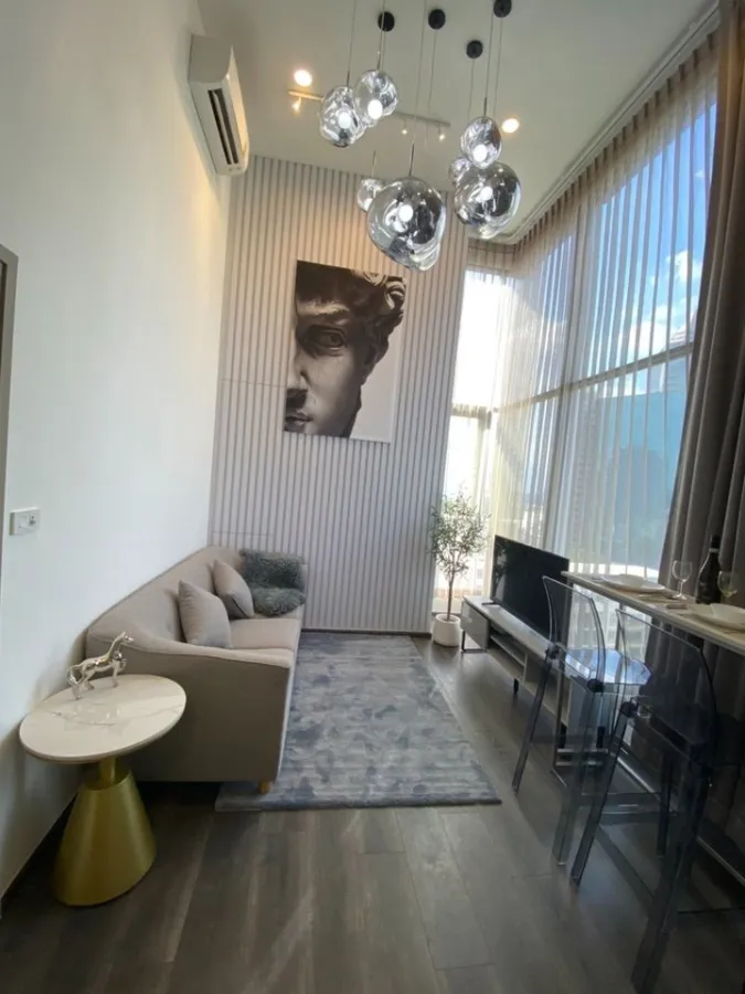 ให้เช่า KNIGHTSBRIDGE SPACE RATCHAYOTHIN ชั้น 14 ห้องมุม DUPLEX เป็นส่วนตัว ตกแต่งน่าอยู่ ห้ามพลาด