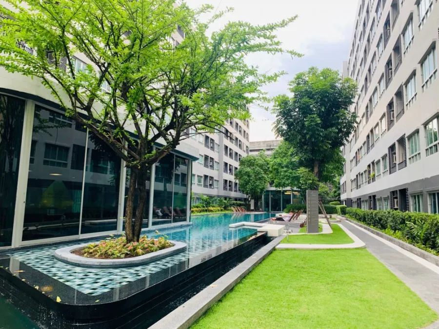 Condo for rent, Elio Sukhumvit 64, fully furnished, ready to move in. Don't miss it.